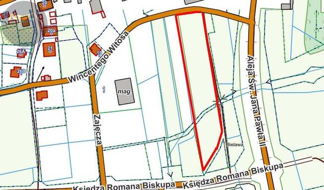 Działka rolna Bielawa