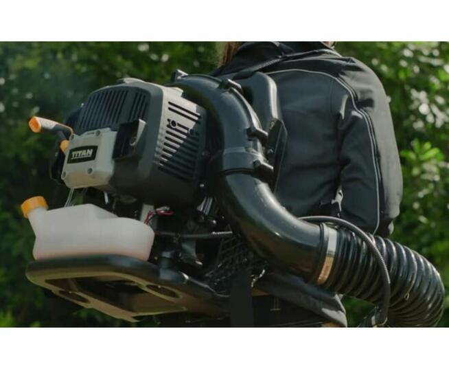 Dmuchawa spalinowa plecakowa TITAN MOCNA !