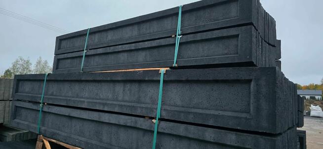 Podmurówka betonowa grafitowa barwiona | Kar-Group Ełk