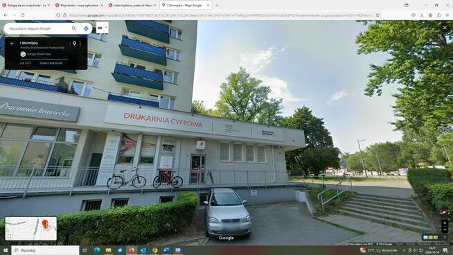 Lokal użytkowy ul. Warmijska 1 wynajmie właściciel