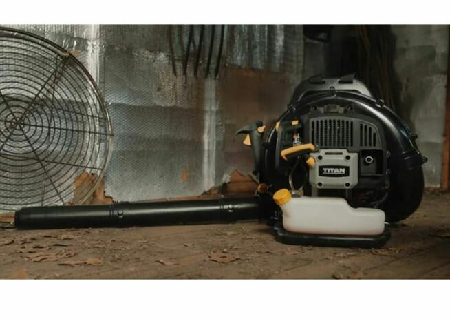 Dmuchawa spalinowa plecakowa TITAN MOCNA !