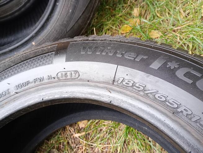 Opony zimowe 4szt. 185x65x15 Hankook 7mm