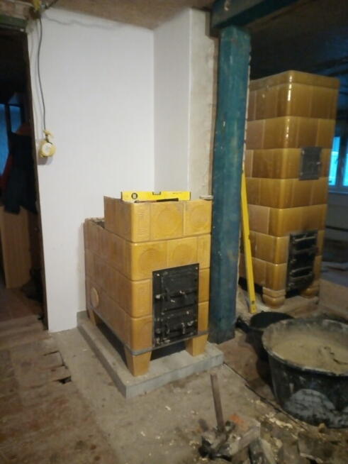 kafle piecowe, kuchenne -glina, szamot-zdun-Warszawa-