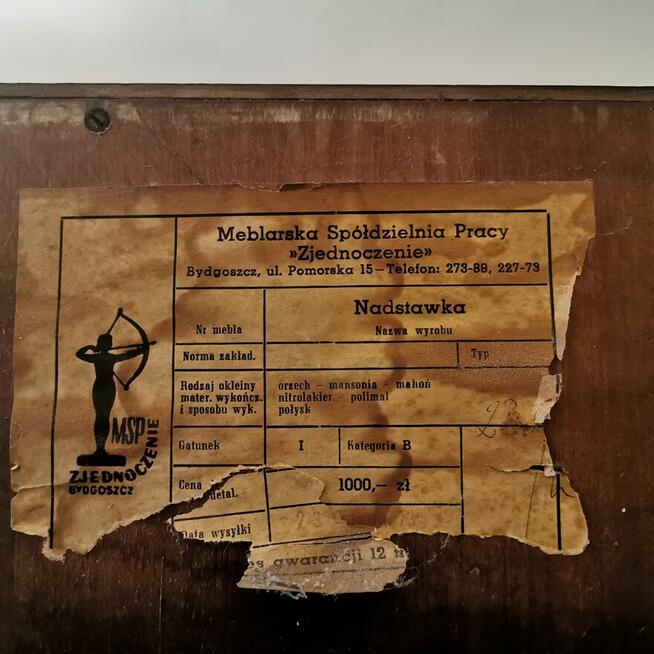 Zestaw mebli z lat 70 PRL