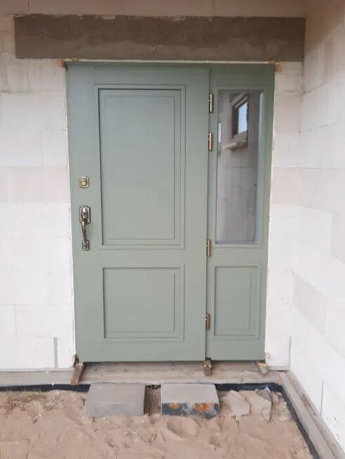 Drzwi drewniane , zewnętrzne od producenta