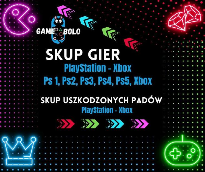 Sprzedaż - Skup - Wymiana GIER PlayStation, Xbox