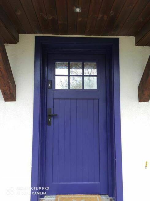 Drzwi drewniane , zewnętrzne od producenta