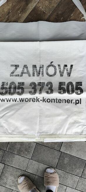Worek z Dostawą Big Bag 1m3 Truck-Strefa Worek-kontener alba