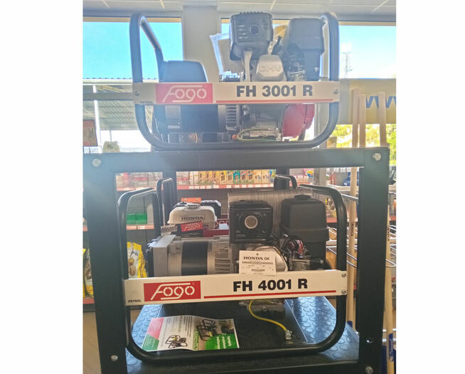 Agregat Fogo FH3001R Silnik Honda stabilizacja napięcia