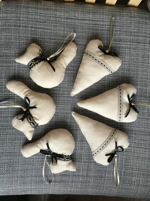 Dekoracje - ręcznie szyte .