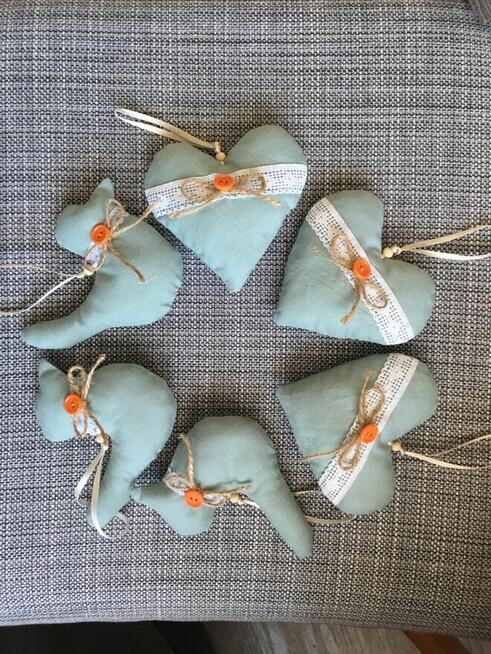 Dekoracje - ręcznie szyte .