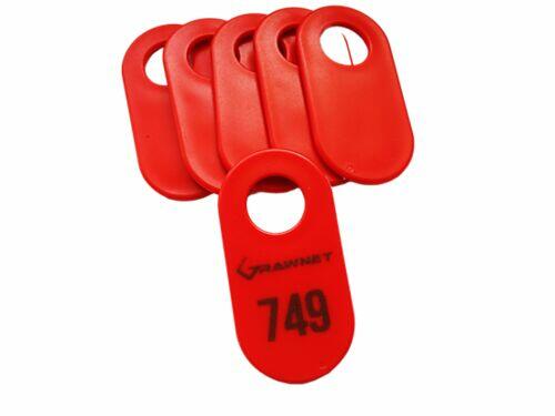 Numerek do szatni formatka grawer. FIBER 100 szt.