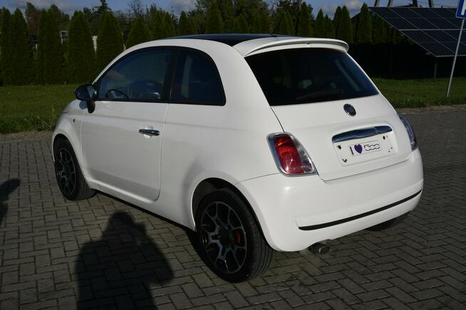 Fiat 500 1.4Benz. DUDKI11 Serwis.Klimatyzacja.El.szyby.Centralka.Pół-Skóry.OKAZ