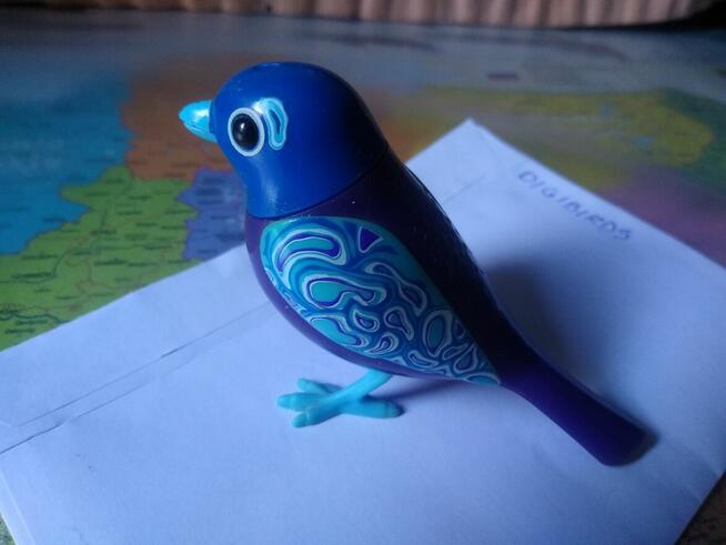 Śpiewający ptaszek, ptak digibirds, 10 zł.