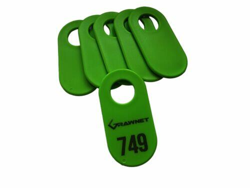 Numerek do szatni formatka grawer. FIBER 100 szt.