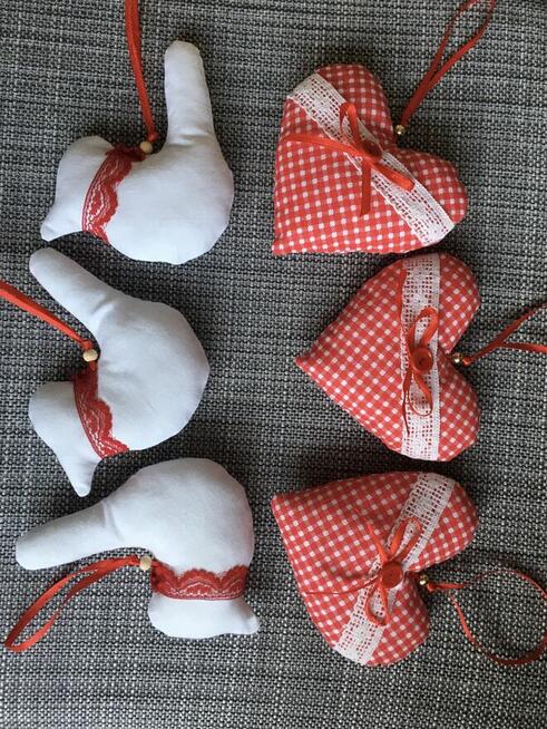Dekoracje - ręcznie szyte .