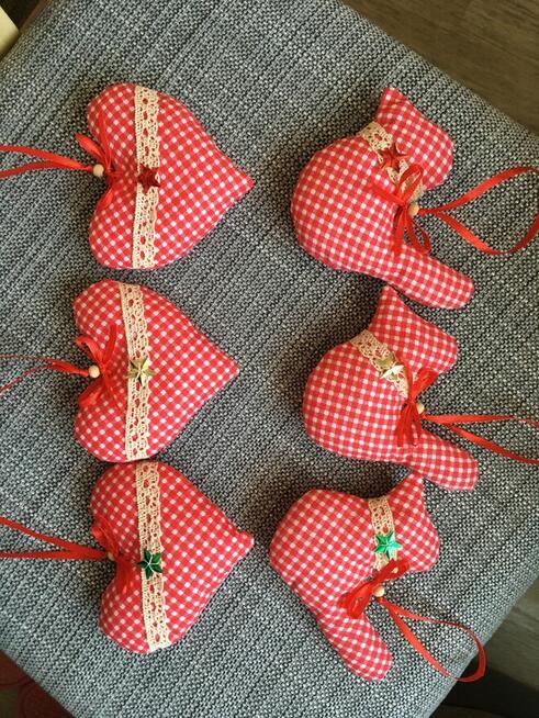 Dekoracje - ręcznie szyte .