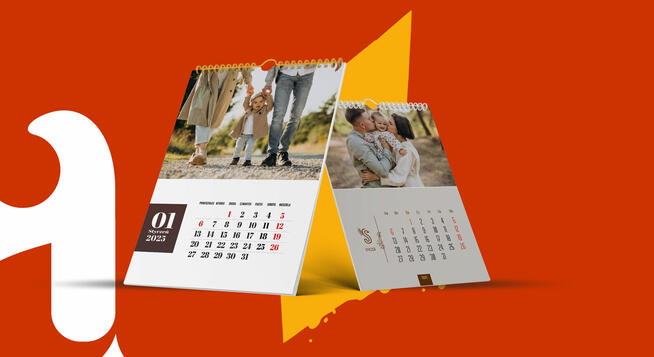 Foto Kalendarze A3 szablony kalendarium 2025