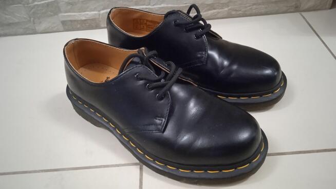 Półbuty glany Martens 1461 Black Smooth