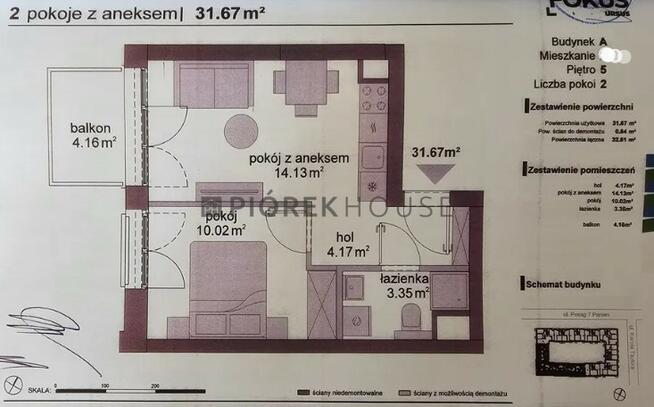 2-pokojowe mieszkanie na Ursusie