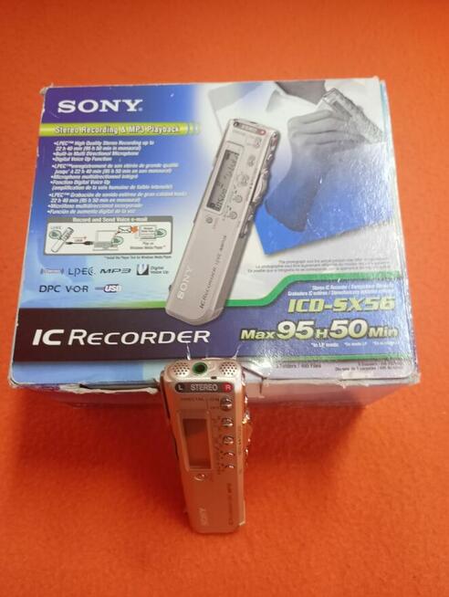 Dyktafon cyfrowy Sony ICD-SX56 dyktafony cyfrowe