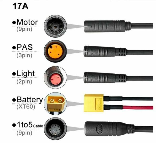 Zestaw do konwersji e-bike z silnikiem MXUS XF15 500W