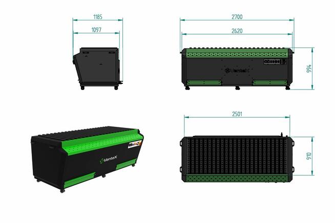 Stół szlifierski z odciągiem PRIME 2500