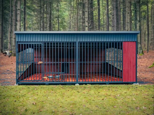 Kojec dla Psa Mocny z Podłoga Buda Miski