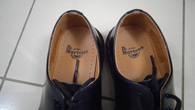 Półbuty glany Martens 1461 Black Smooth