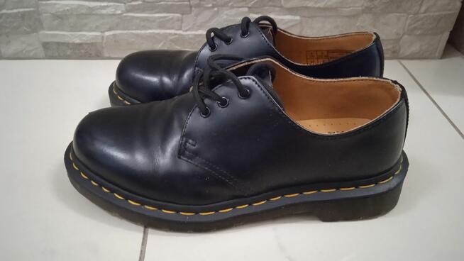 Półbuty glany Martens 1461 Black Smooth