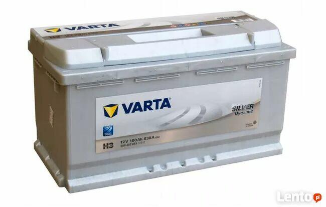 Akumulator VARTA SILVER DYNAMIC H3 100Ah/830A