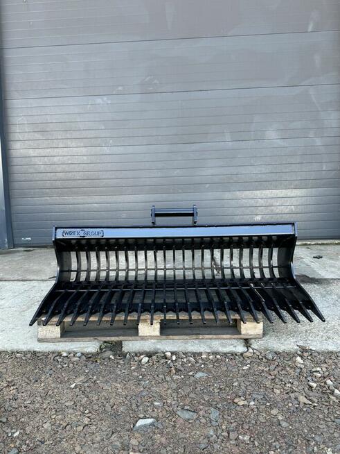 Łyżka skarpowa ażurowa, grabie 150cm 5,5-7t