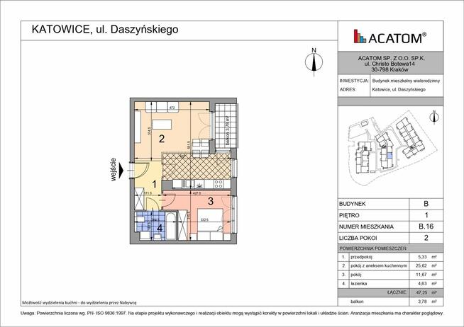 Katowice, Wełonowiec, ul. Daszyńskiego - Nowe Mieszkanie