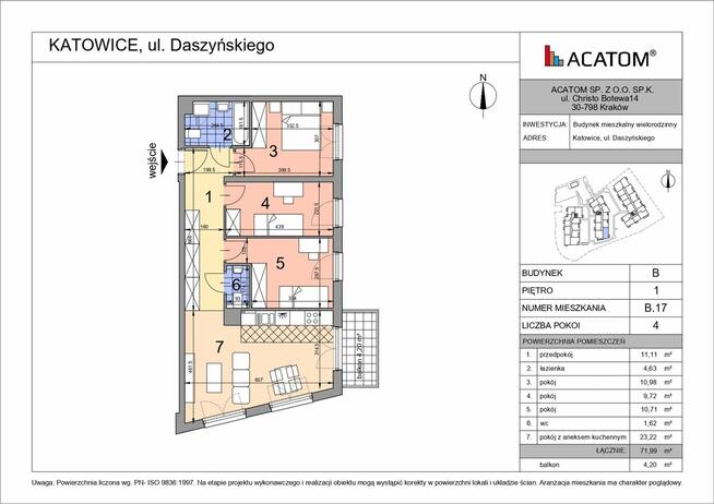 Nowe Mieszkanie 4-pokojowe od Dewelopera - Katowice