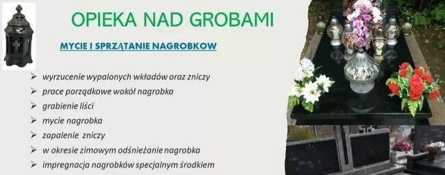 Sprzątanie nagrobków