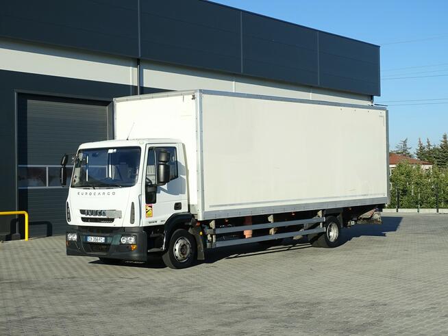 Iveco Eurocargo 120E18, EEV Euro 5 Sprowadzony Kontener, Winda Książka Serwisowa, Przebieg tylko 245