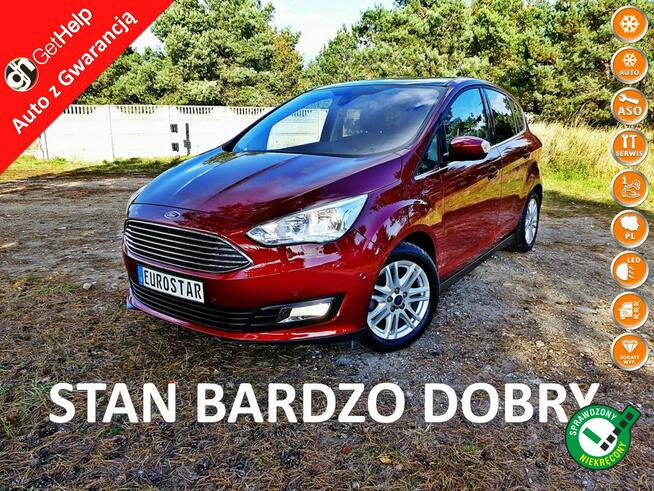 Ford C-Max 1.5 TDCI*TITANIUM*Climatronic*Alu*Panorama*Elektyka*Led*Radio Kolor!!!