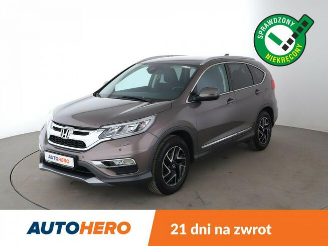 Honda CR-V navi, led, klima auto, grzane fotele, kamera i czujniki parkowania