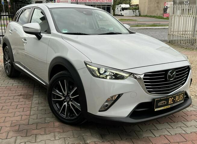 Mazda CX-3 AWD 105ps*Bezwypadkowy-ORYGINAŁ*Full-LED*Skóra*Kamera*Serwis*IDEALNY!