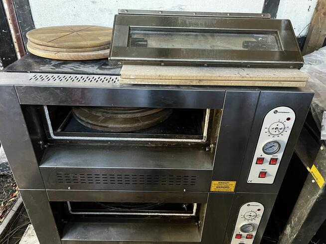 Syndyk sprzeda piec do pizzy gazowy 2-komorowy 8x30cm DIAV