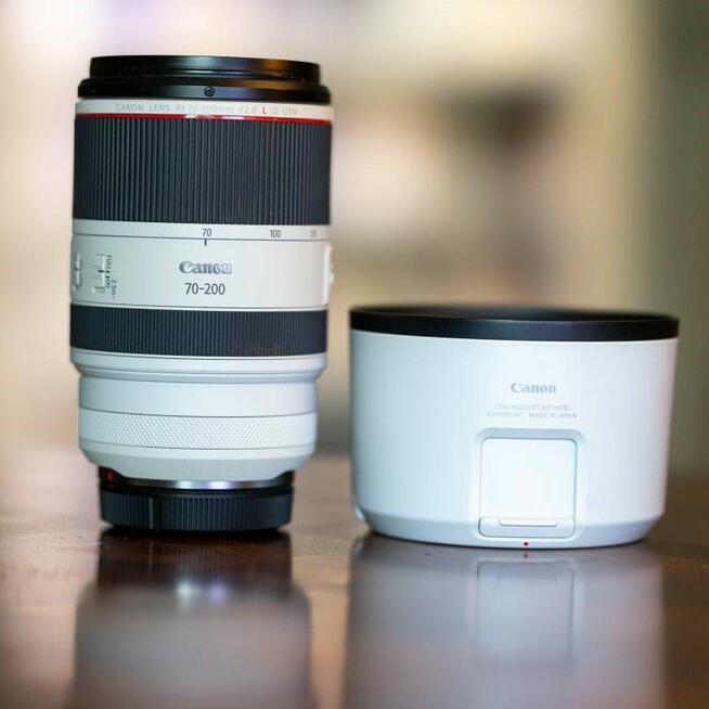 Obiektyw Canon RF70-200mm F2.8 - Używany, stan bardzo dobry.