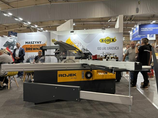 Nowa piła formatowa ROJEK PF 350 - stół 3,2 m