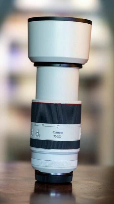 Obiektyw Canon RF70-200mm F2.8 - Używany, stan bardzo dobry.