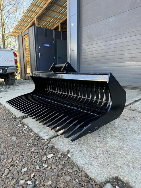 Łyżka skarpowa ażurowa, grabie 150cm 5,5-7t