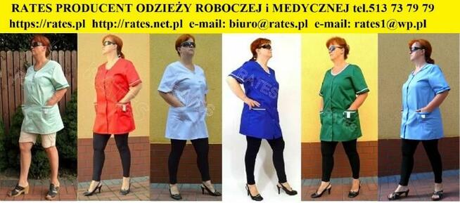 Fartuchy damskie Firmy Rates.pl
