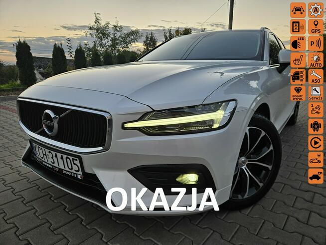 Volvo V60 Full Led, Wirtual, Kamera, El Klapa, As pasa. Serwis //GWARANCJA/