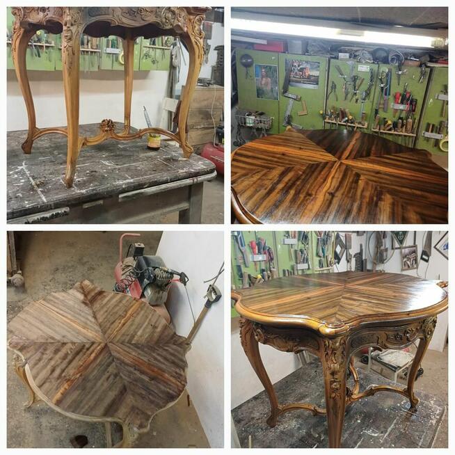 Renowacja Mebli/ Antyki/Politura/Konserwacja Drewna