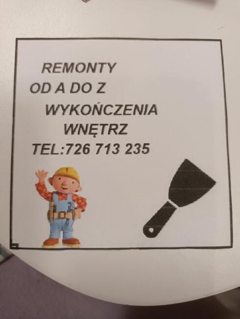 Remonty od A do Z ,łazienki pod klucz