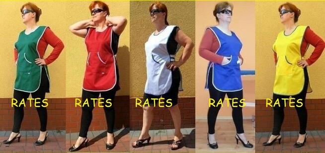 Fartuchy damskie Firmy Rates.pl