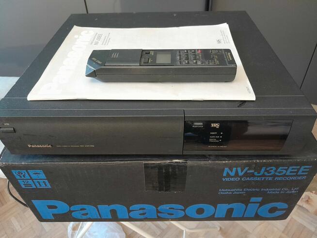 Sprzedam magnetowid wideo na kasety VHS Panasonic NV-J35EE